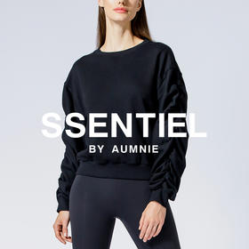 【AUMNIE】褶皱T台卫衣 RUCHED RUNWAY SWEATSHIRT