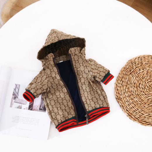 【宠物】狗夹克斗牛犬柯基博美宠物衣服带内衬 商品图1