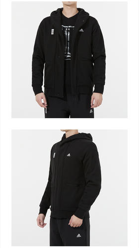 adidas2021秋季男子武极运动训练休闲夹克外套H39296