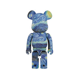 收藏系列 Be@rbrick 1000%系列 梵高 星夜