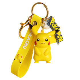 狼博旺宝可梦挂件钥匙扣链男女士可爱背包包挂饰挂绳