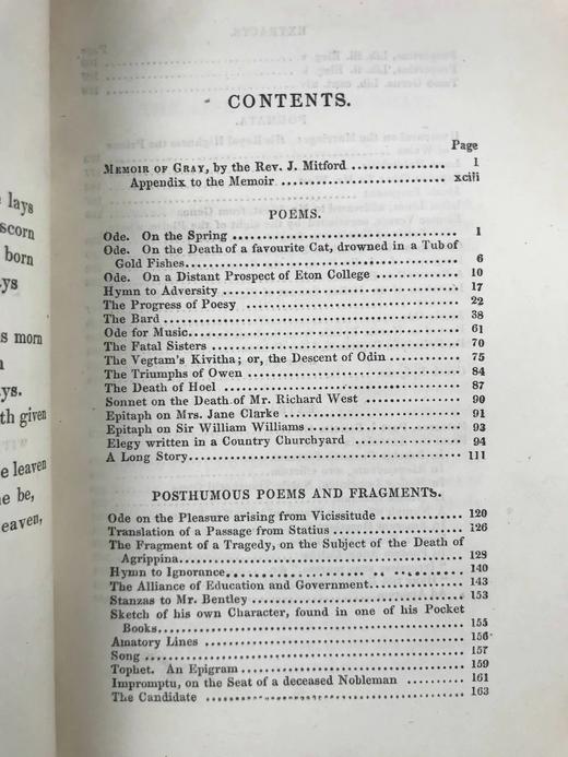 工坊特装本！1876年 托马斯·格雷诗集 全真皮精装36开 商品图5
