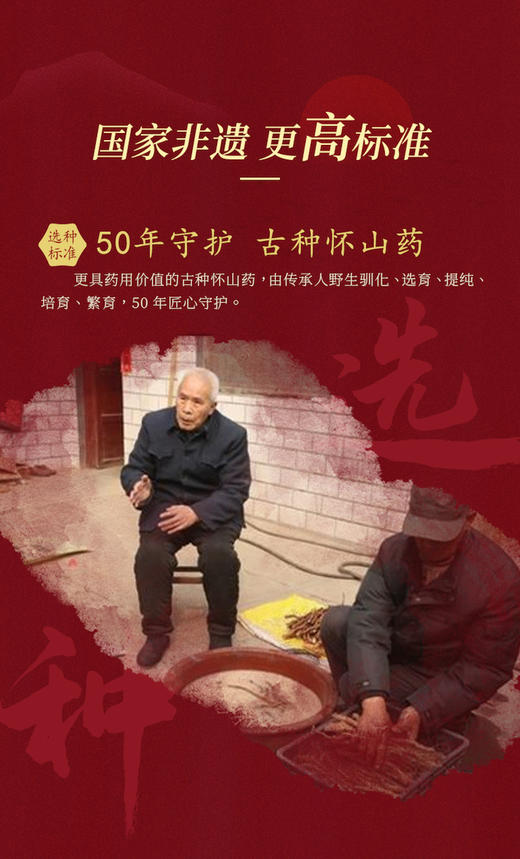 【每天不到2块钱 养出好肠-wei张宝山古法怀山药粉丨 w添加 单独包装 方便携带 代餐 适合全家享用的山药粉 商品图2