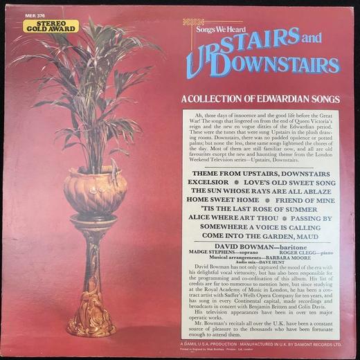 LP黑胶唱片 大卫·鲍曼《我们在楼上楼下听过的那些歌》 商品图1