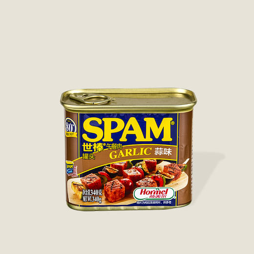 荷美尔世棒蒜味午餐肉 340g 商品图0