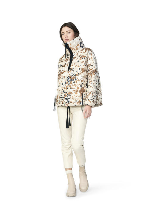 Holden - Oversized Down Half Zip - Leopard Camo - 女装 - 滑雪夹克 - 豹纹迷彩 商品图6