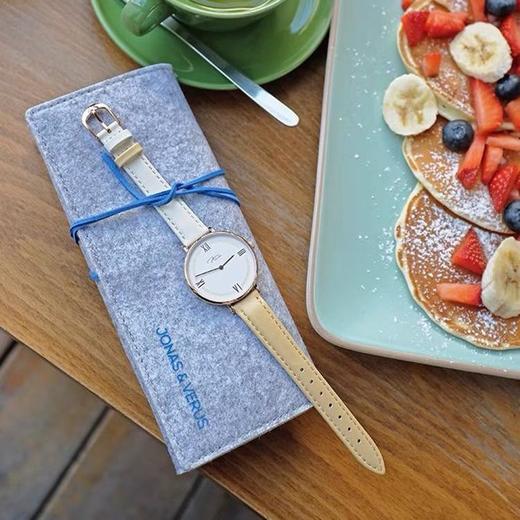 已下架【100代金券】Jonas Verus 唯路时马卡龙少女心石英表 [福利品] 商品图5