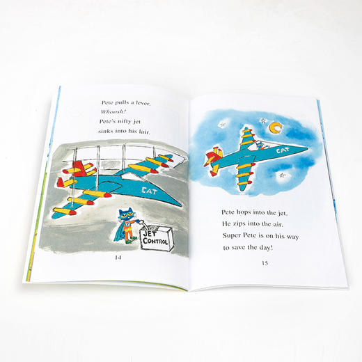 皮特猫系列5本 英文原版绘本 Pete the Cat I Can Read Level 1 儿童英语启蒙阅读故事书籍套装 英文版 进口英语书籍 商品图2