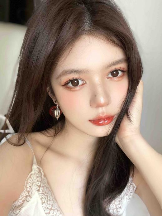 hushlens 榛果拿铁 14.2mm 着色13.5mm 含硅水凝胶 商品图5