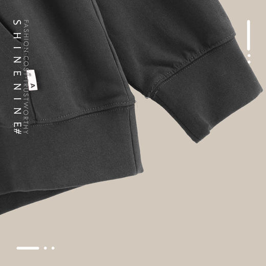 11186508品牌logo印花帽衫卫衣 商品图6