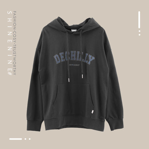 11186508品牌logo印花帽衫卫衣 商品图4