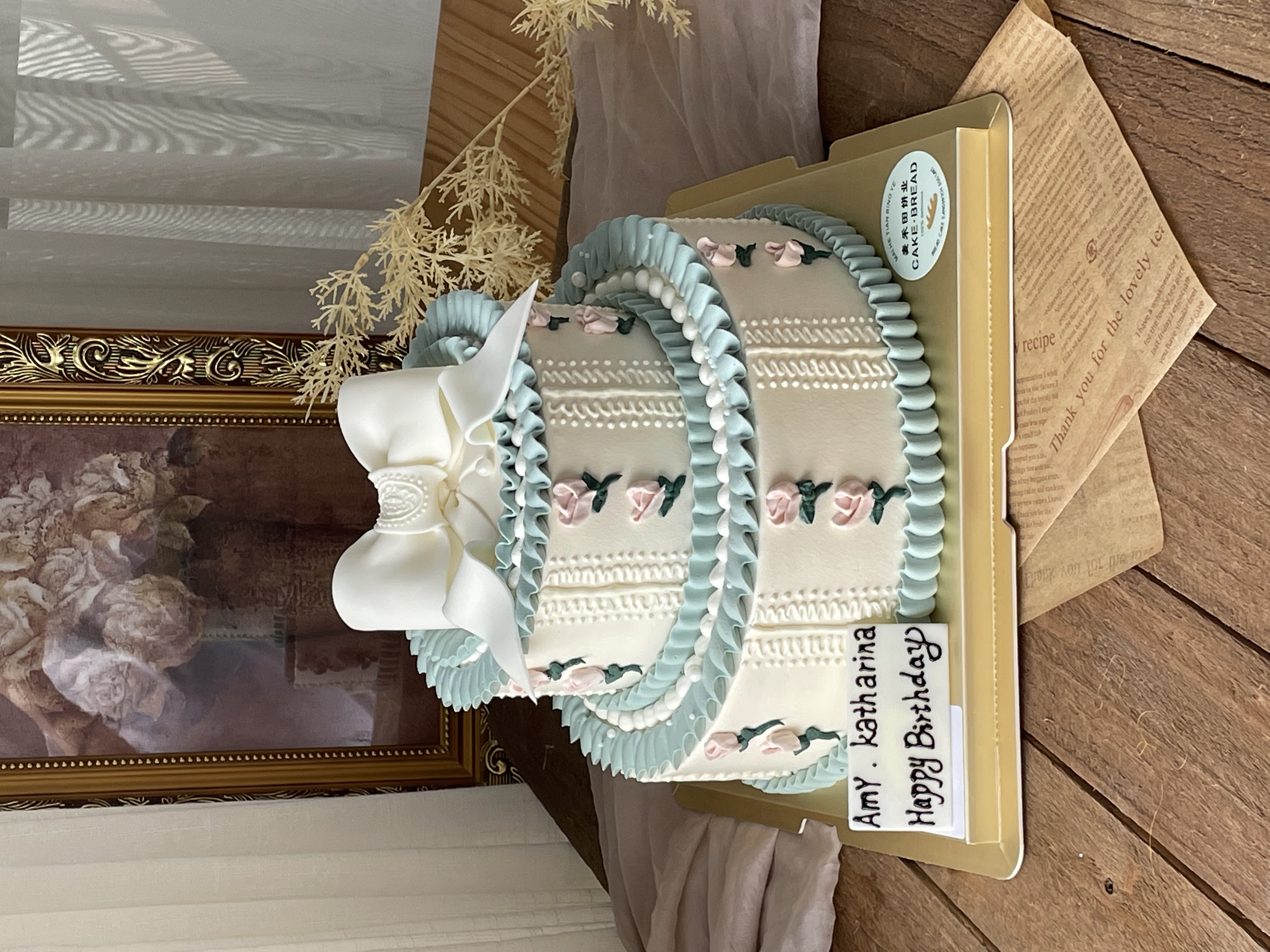 花园（翻糖工艺需要提前4小时预订，加急或更多尺寸请联系客服18926709933））