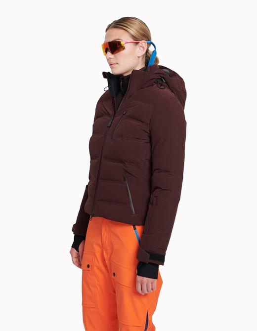 Aztech Mountain - Womens Nuke Suit - Bordeaux - 女装 滑雪夹克 深红色 商品图4