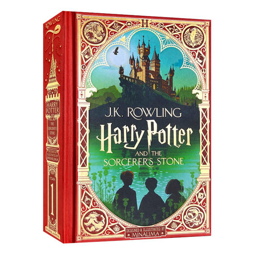 哈利波特与魔法石 2020年新版精装互动书 英文原版书籍 Harry Potter and the Sorcerer's Stone MinaLima Edition 工作室设计制作 商品图0