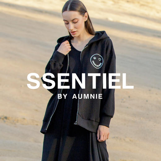 【新品】快乐之光宽松连帽夹克 HAPPY GLOW OVERSIZE ZIP HOODIE 秋冬新款运动休闲外套 商品图0