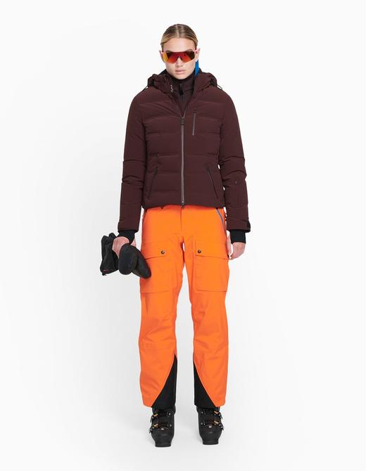 Aztech Mountain - Womens Nuke Suit - Bordeaux - 女装 滑雪夹克 深红色 商品图3