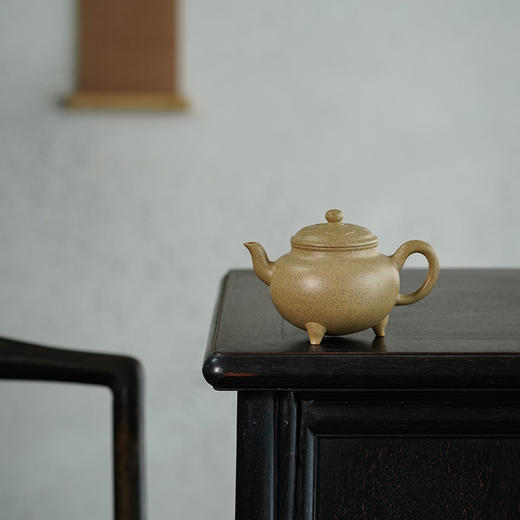 龙德堂陶艺 吴水勤制 《大彬如意》原矿本山绿  260cc 库存请咨询客服 商品图0