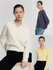 女士2021新款纯山羊绒Polo领短款套头衫 商品缩略图1