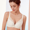 古今薄款记忆软钢圈性感蕾丝加插片女士文胸罩内衣0M210 商品缩略图0