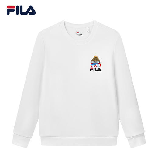 FILA斐乐套头卫衣F11M148203FWT / F11M148203FBK 商品图5