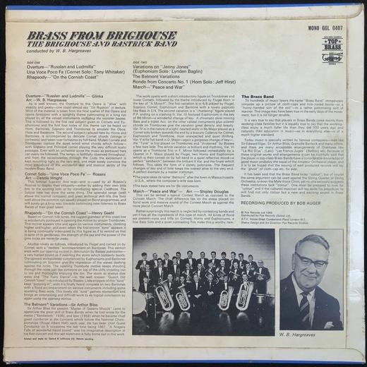 LP黑胶唱片 布里豪斯和拉斯特里克乐团《布里豪斯的铜管乐》 商品图1