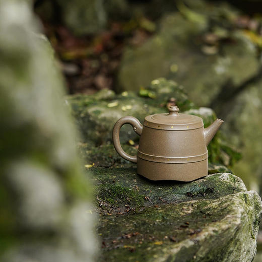 龙德堂陶艺 汤宣武 音声相和系列《楚宫宴月·编钟》原矿青段 300 cc 商品图2