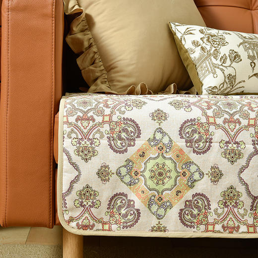 布拉格的琉璃系列北欧简约棉布沙发巾 商品图1