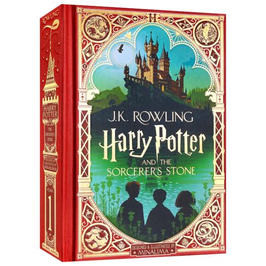 哈利波特与魔法石 2020年新版精装互动书 英文原版书籍 Harry Potter and the Sorcerer's Stone MinaLima Edition 工作室设计制作 商品图3