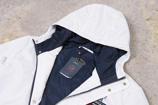 鲨鱼 航海风 连帽夹克棉服外套 原装袋 特惠 PSS106 商品图4