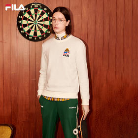 FILA斐乐套头卫衣F11M148203FWT / F11M148203FBK