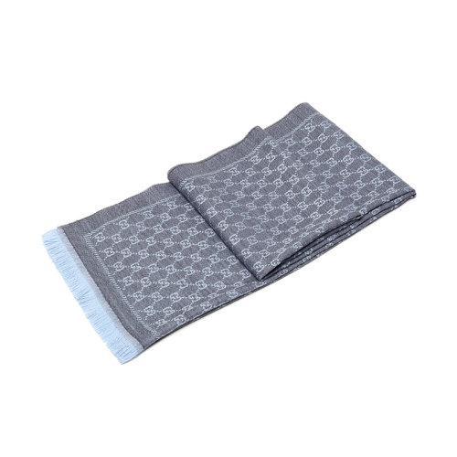 【现货秒发】GUCCI/古驰 女士GG提花羊毛围巾 411115 3G200 商品图4