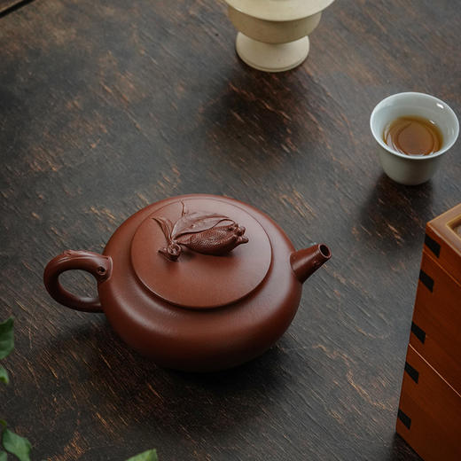 龙德堂陶艺 汤宣武《佛手》原矿底槽清 270 cc 商品图3