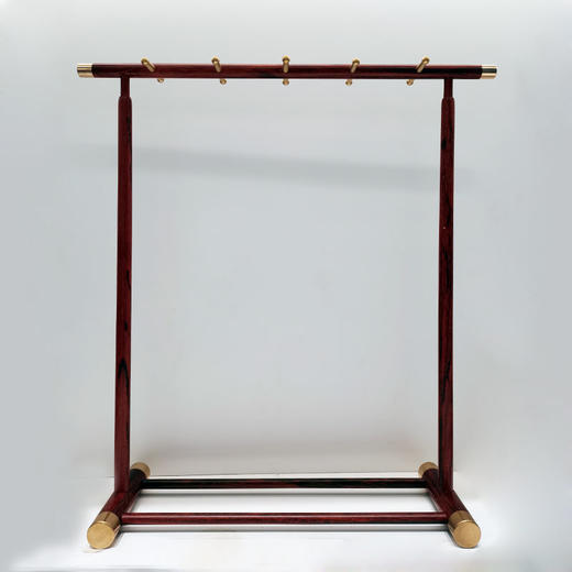 小叶紫檀笔架笔挂 商品图0