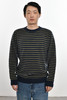 男士2021年新款纯山羊绒圆领加厚条纹套头衫 商品缩略图0