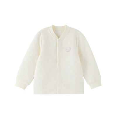 英氏-内衣类（秋）E1恒温对襟浅柔黄100CM 商品图0