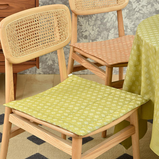 瑞士十字系列清新四色方形棉布椅垫 商品图2