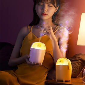 心选丨章鱼加湿器新款usb家用空气雾化器