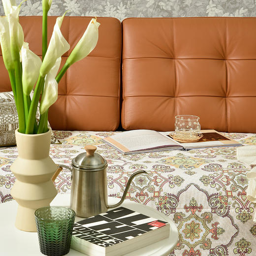 布拉格的琉璃系列北欧简约棉布沙发巾 商品图2