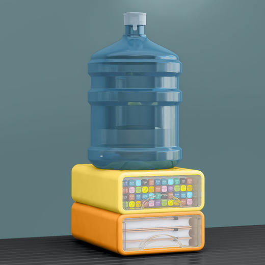 宿舍必备桌面收纳盒多功能杂物收纳筐家用置物架整理塑料收纳箱 商品图4