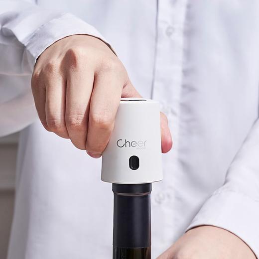 cheer启尔红酒塞 抽真空瓶塞家用密封葡萄酒红酒塞子瓶盖红酒瓶塞 商品图2