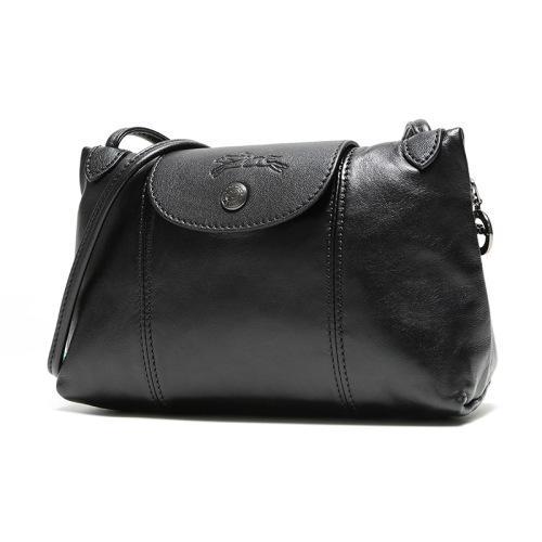 Longchamp/珑骧 女士LEPLIAGECUIR系列羊皮单肩斜挎包 1061 757 商品图1