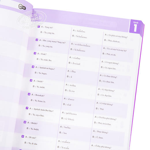 【中商原版】说日语吧!新Shadowing初中级篇 印尼泰语越南语对照 日文原版 日本語を話そう新シャドーイング 商品图3