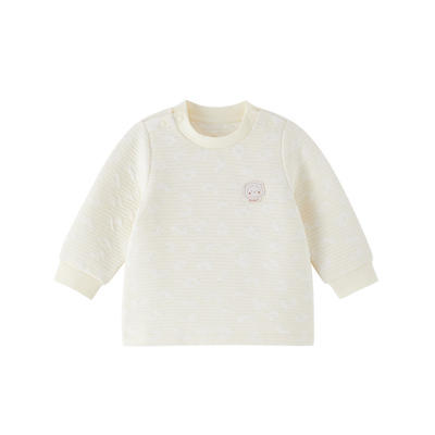 英氏-内衣类（秋）E1恒温对襟浅柔黄100CM 商品图1