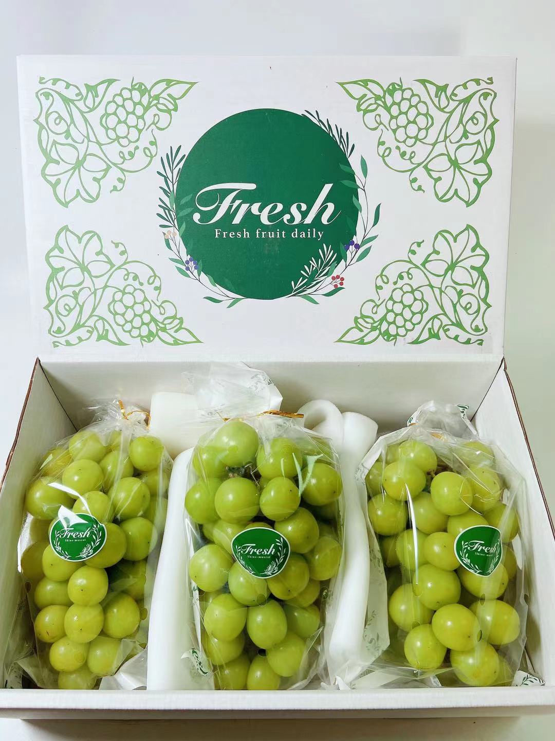 预售特级晴王中大果3串约5斤礼盒装脆甜可口香味浓郁风味十足