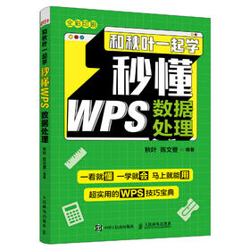 【秋叶图书】和秋叶一起学 秒懂WPS数据处理