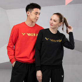VICTOR威克多 T-15102男女款羽毛球服春秋卫衣[特惠清仓]