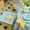 瑞士十字系列清新四色方形棉布椅垫 商品缩略图3