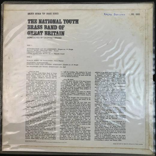 LP黑胶唱片 英国国家青年铜管乐团 杰弗里·布兰德指挥 商品图1
