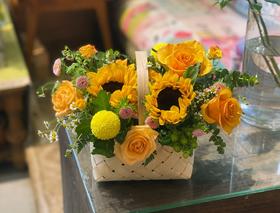 【暖暖爱】混搭鲜花 花篮