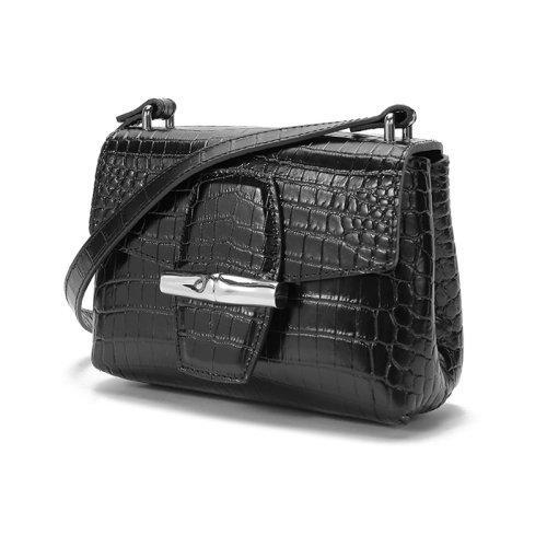 Longchamp/珑骧 2021款 女士ROSEAU系列小号牛皮单肩斜挎包竹节包 10115 HTS 商品图1